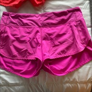 Lululemon speed up shorts 2.5